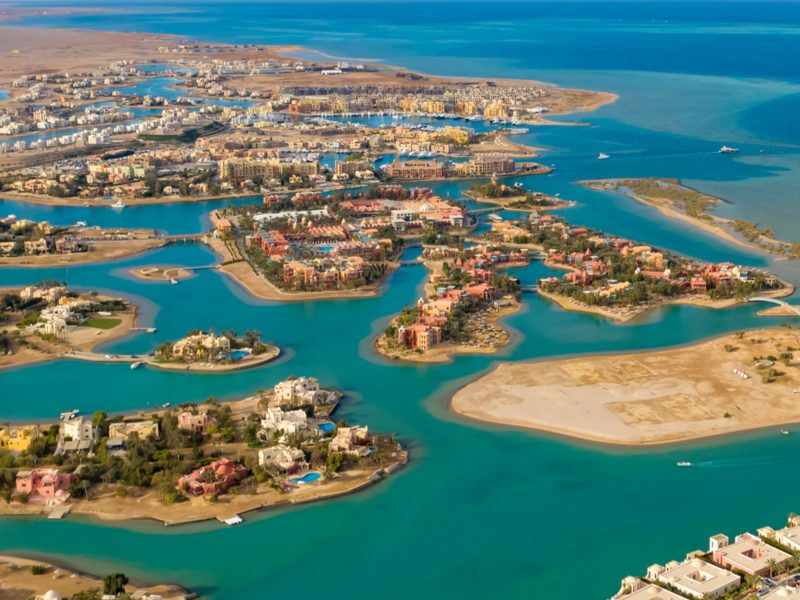 El Gouna lagoon