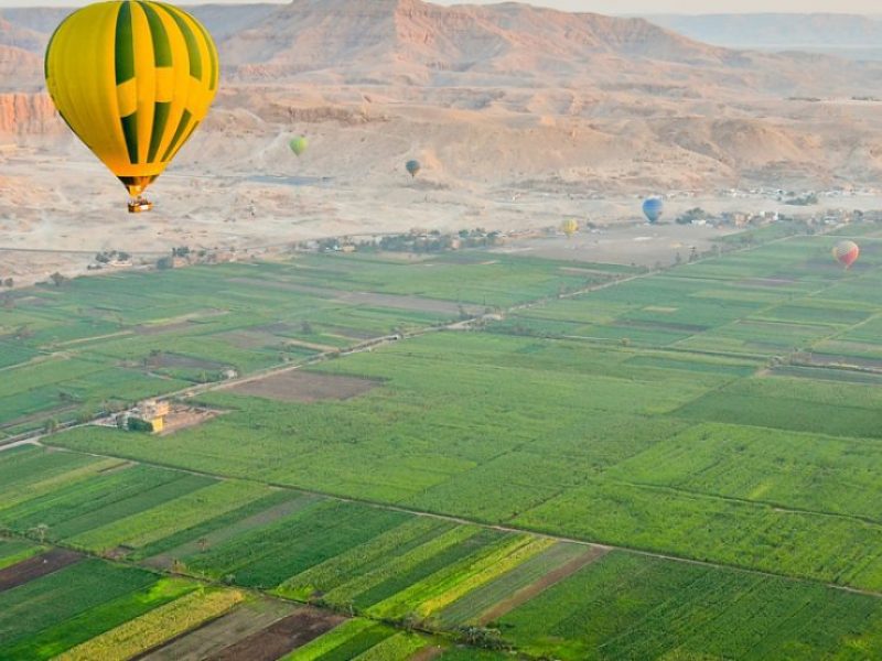 Live the joy with Luxor Hot Air Balloon