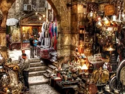 Shopping: famous Khan El Khalili Cairo bazaar