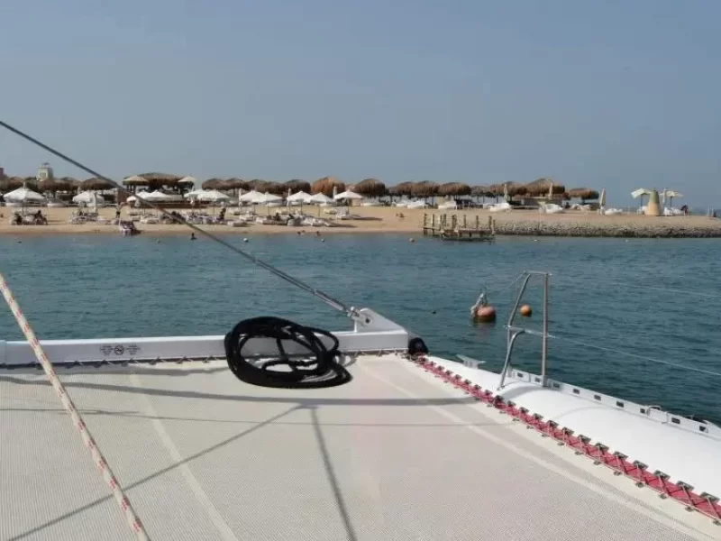 Explore underwater: Dolphin House Catamaran Hurghada